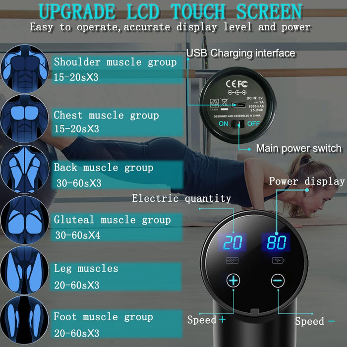 Percussion Massage Gun – Pro Series