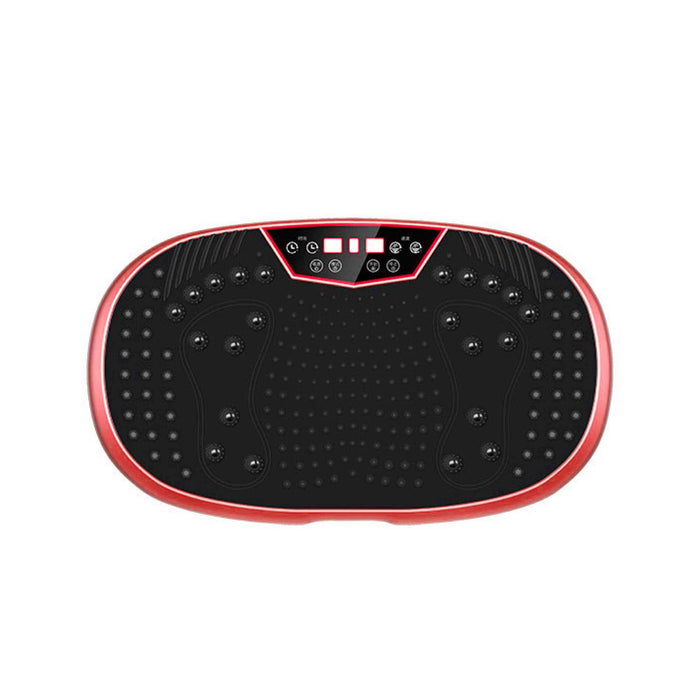 Red Mini Vibration Platform Magnet Therapy Vibrating Machine Exercise Plate