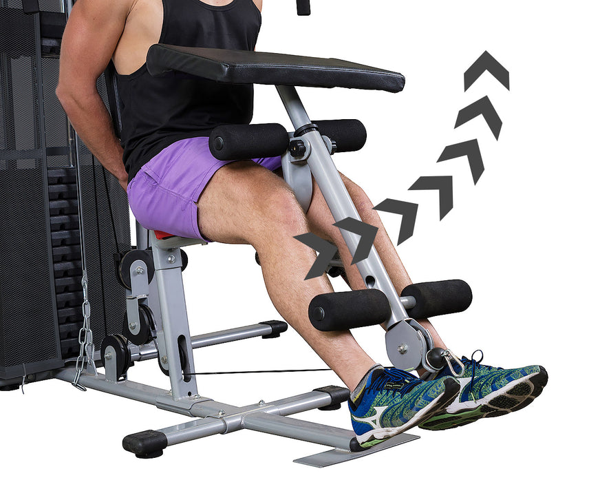 Powertrain Sports Multistation Powertrain Home Gym With Weights And Bench-80KG