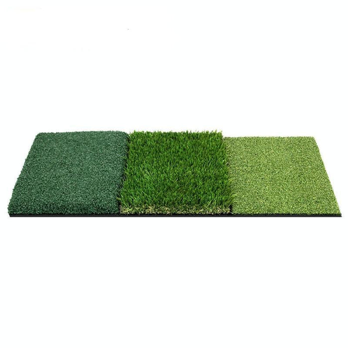 Indoor Golf Practice Pad - 3-in-1 Swing Mat for Hitting and Chipping - 90X40Cm