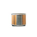 iSteel All-In-One Stainless Steel and Cedar Cold Plunge - iCoolsport