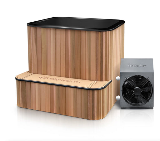 Ultra Cedar with Inbuilt 2kW Heater and External Turbo Mini Chiller 4ºC (39F) to 40ºC (104F) - iCoolsport